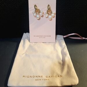 Mignonne Gavigan - Faux Pearl Margot Drop Earrings